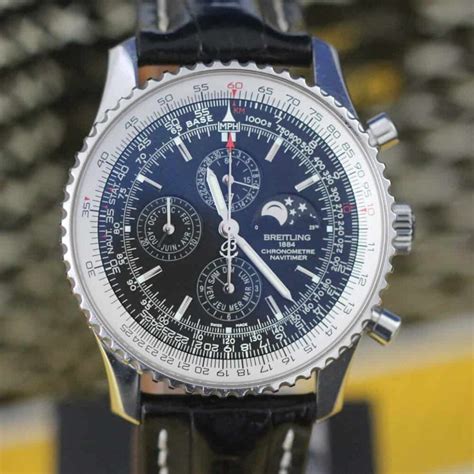 breitling navitimer moonphase illuminated|breitling navitimer bezel.